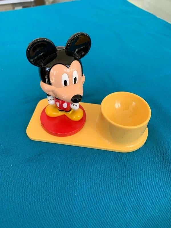 Vintage eierdopje Mickey - Disney, Verzamelen, Verzenden, Mickey Mouse