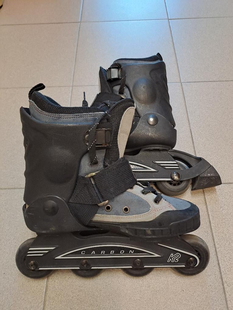 Rollerblades inline skates K2, Enlèvement ou Envoi, Utilisé, Rollers 4 roues en ligne, K2