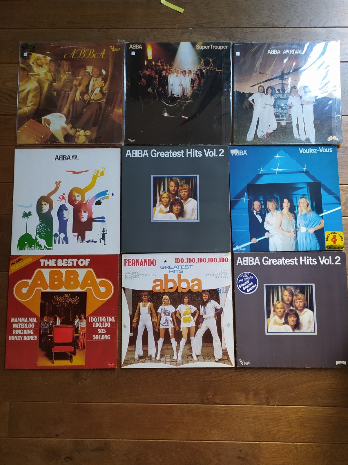 Lot 33 T lp's Abba, Ophalen of Verzenden, Gebruikt, Overige formaten, LP
