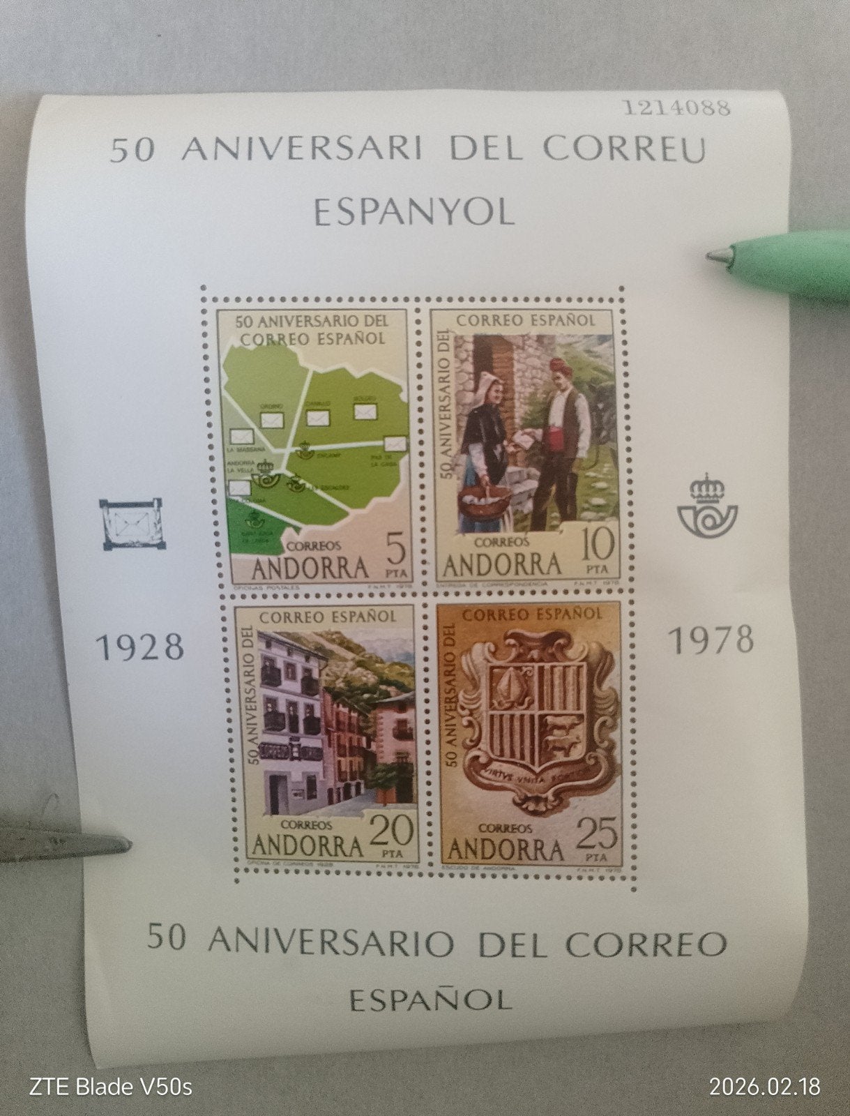 Timbres-poste en Espagne, Enlèvement ou Envoi
