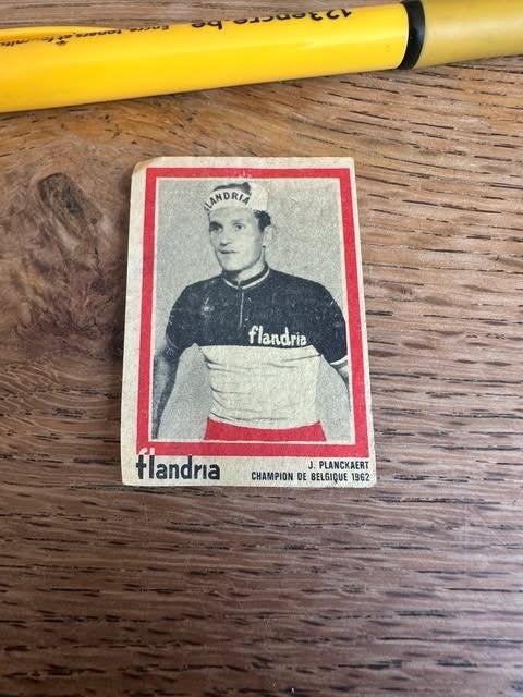 lucifer doosje etiket label J. Planckaert Flandria, Verzamelen, Flandria, Gebruikt, Overige typen, Ophalen of Verzenden