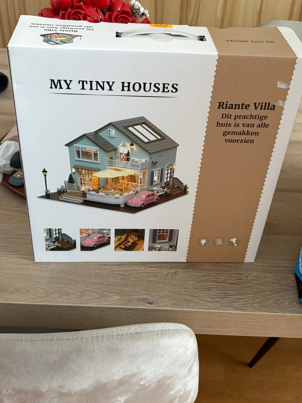 Tiny house, Ophalen, Zo goed als nieuw