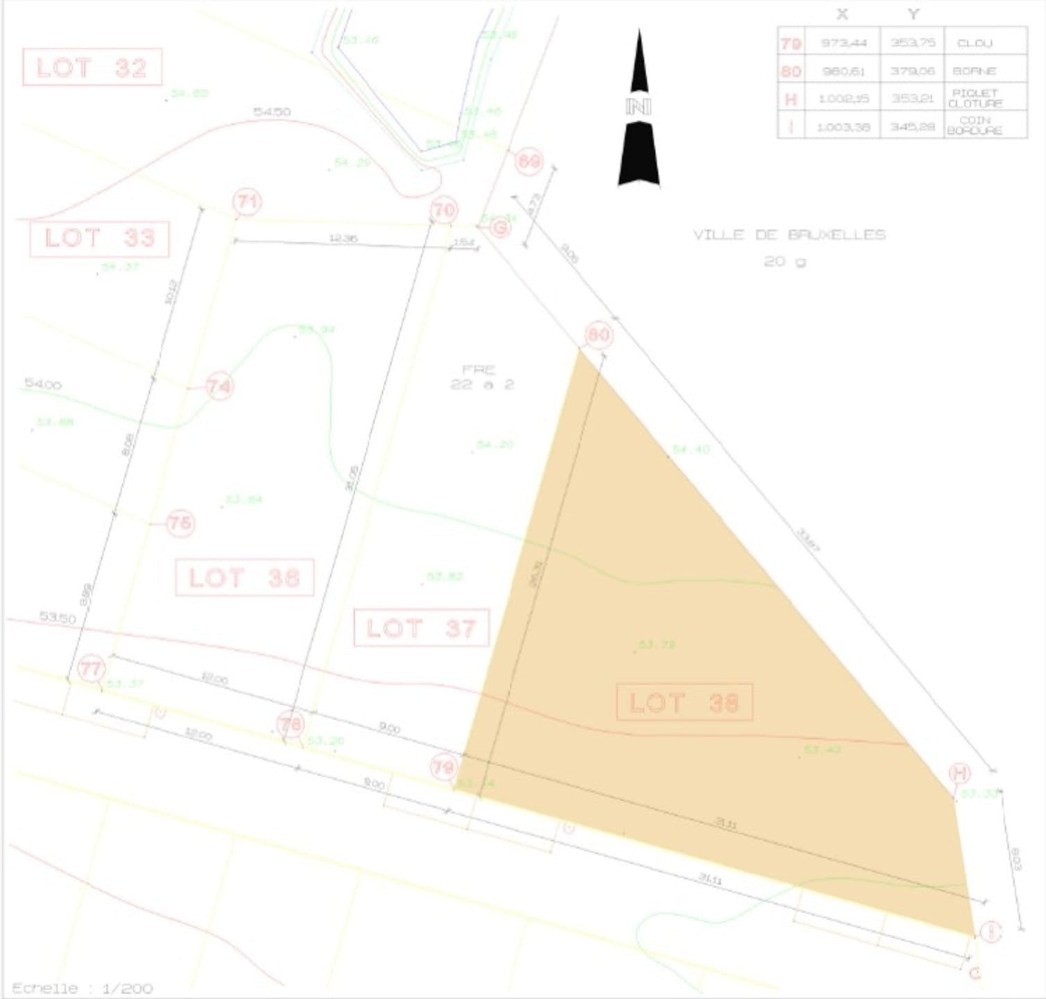 TERRAIN À BÂTIR DE 479 m² BRUXELLES, NEDER-OVER-HEEMBEEK, Immo, Bruxelles, Ventes sans courtier, 200 à 500 m²