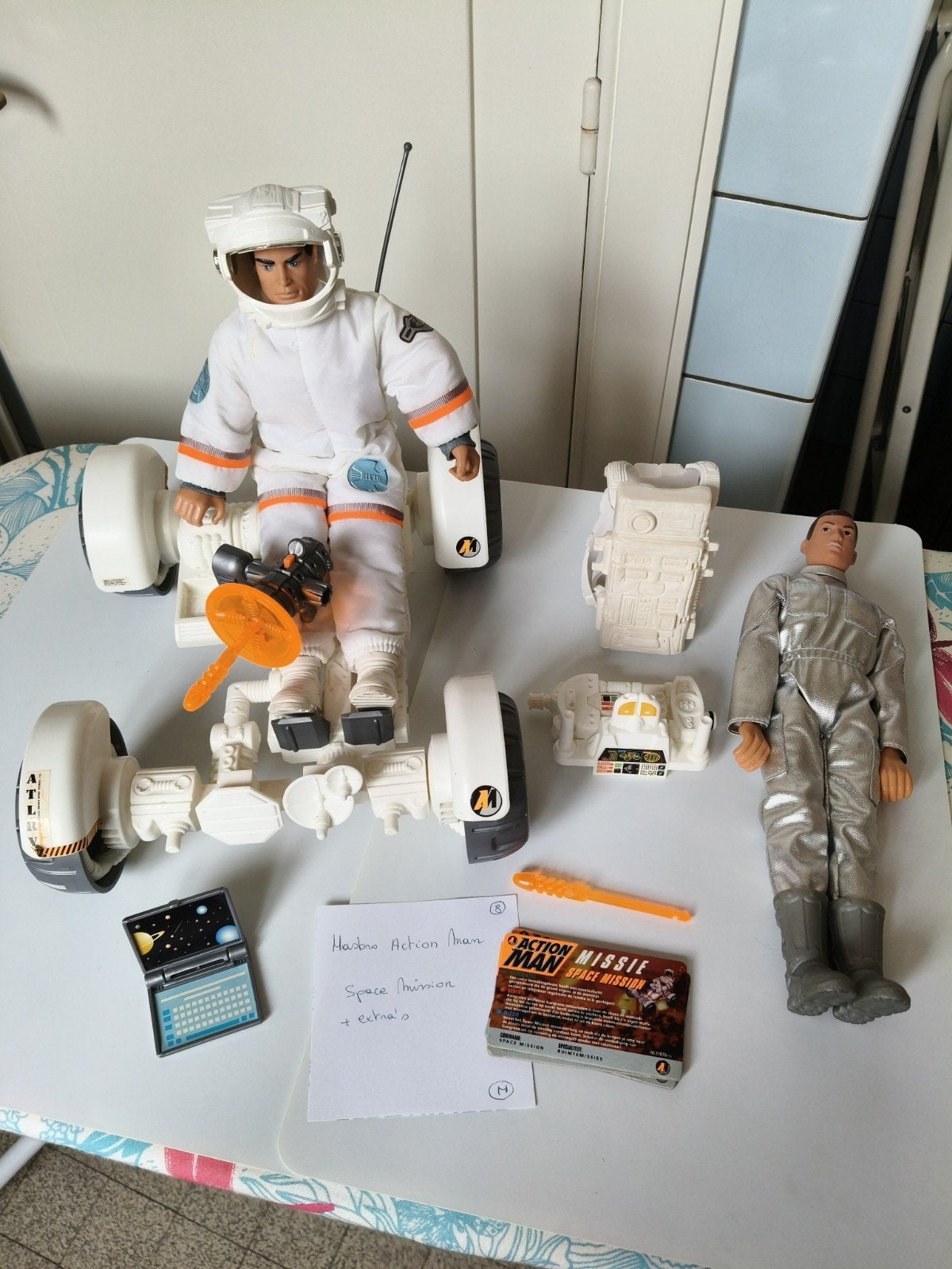 Hasbro Action Man - Space Mission + extra's, Kinderen en Baby's, Ophalen of Verzenden
