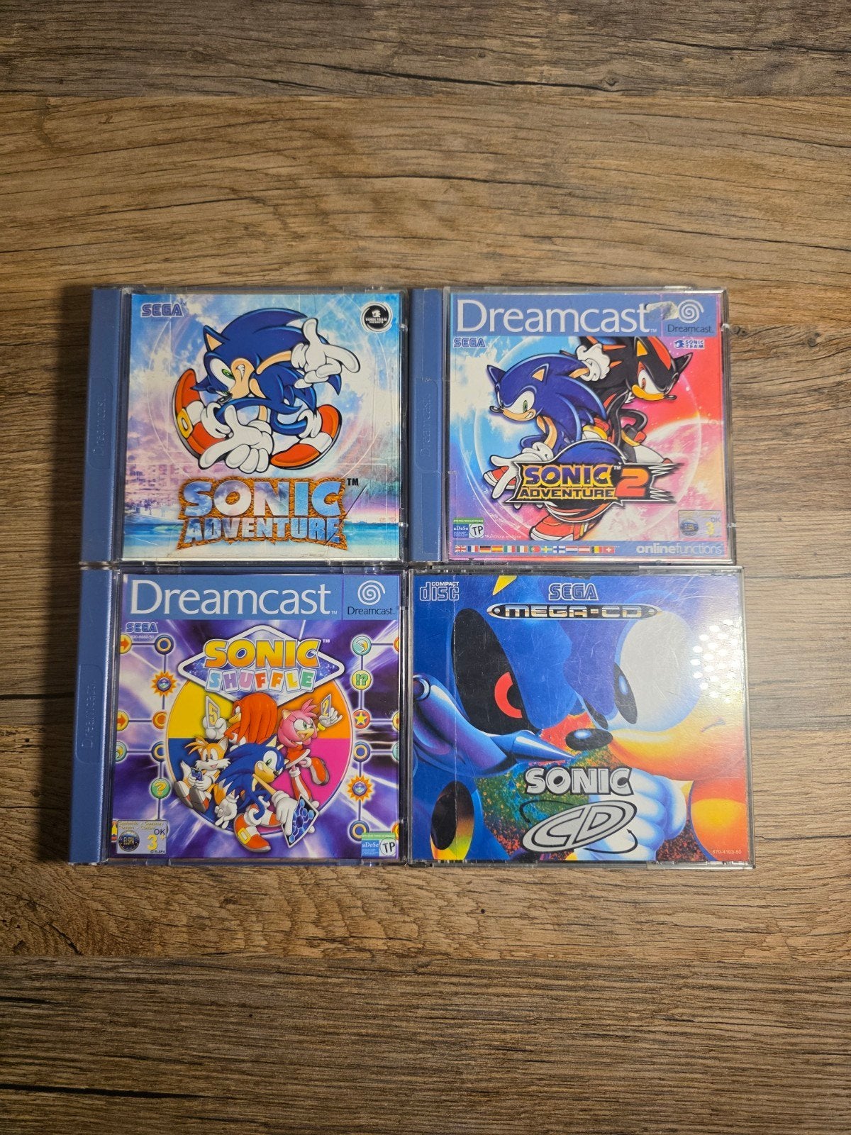 Zeldzame Sonic Games Dreamcast/Mega-CD, Games en Spelcomputers, Games | Sega, Ophalen of Verzenden