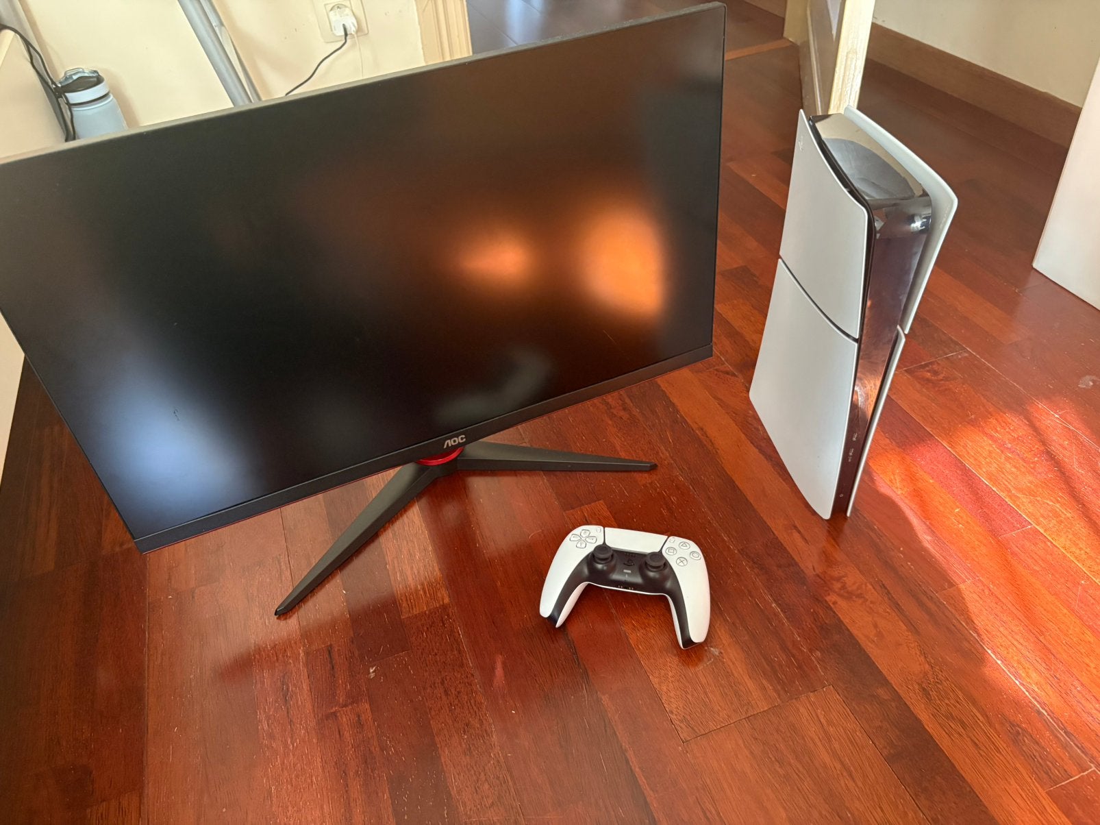 Playstation 5 slim digital + 144hz 1440p 27inch monitor, Ophalen, Zo goed als nieuw, Playstation 5