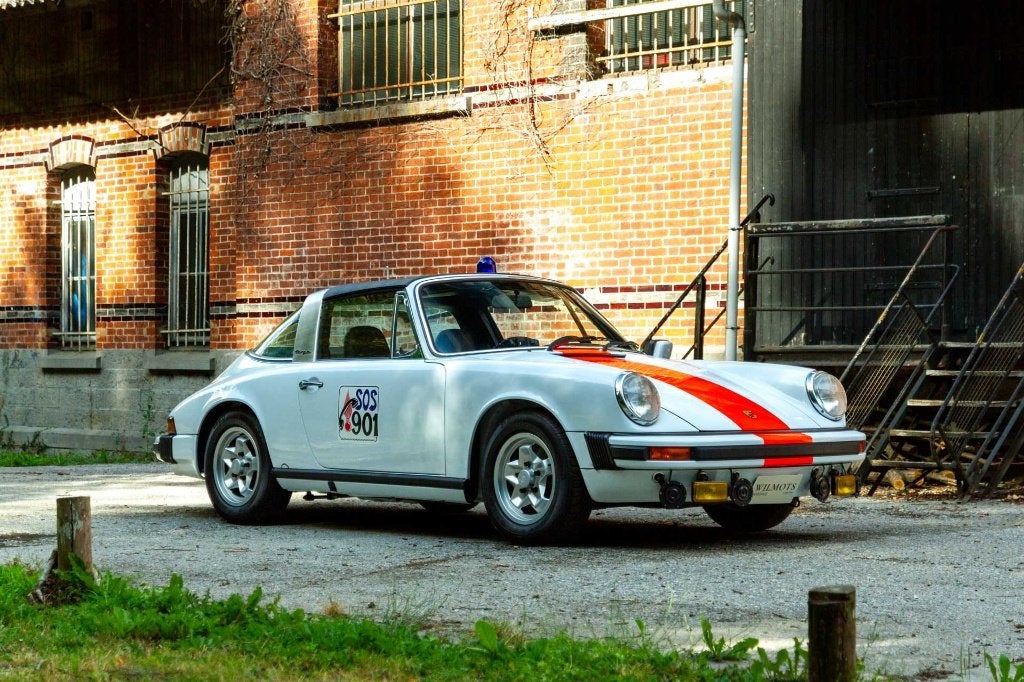 Porsche 911 Targa 2.7 MFI Gendarmerie / Rijkswacht, Autos, Cuir, Achat, 155 kW, Entreprise