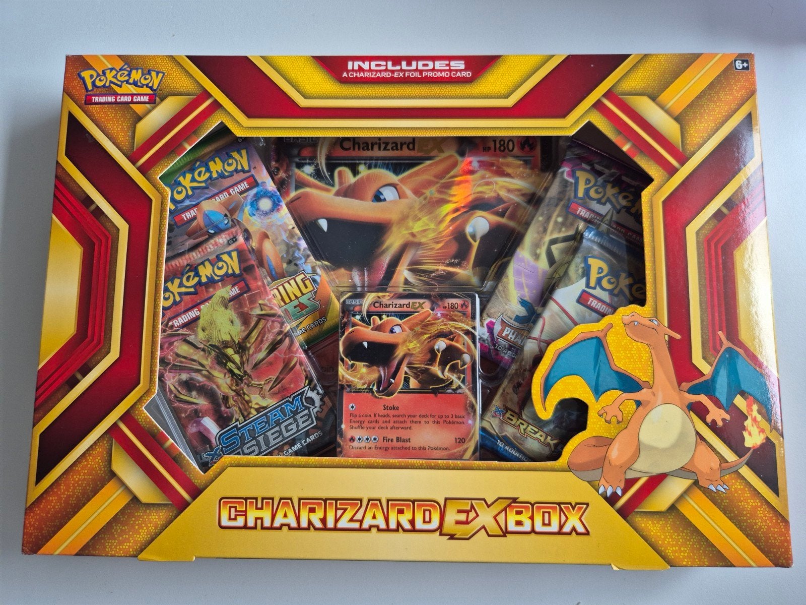 pokémon charizard ex fire blast box, Ophalen of Verzenden