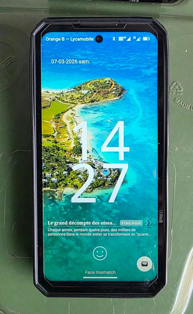 OUKITEL WP60 ROBUUSTE TELEFOON, Ophalen, Zo goed als nieuw