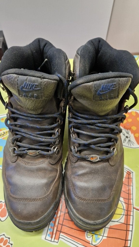 Nike Air lederen wandelbottines maat 42 - heren, Ophalen, Bruin, Nike, Wandelschoenen