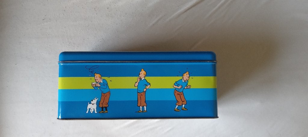 kuifje blikken doos, Verzamelen, Ophalen of Verzenden, Zo goed als nieuw, Overige
