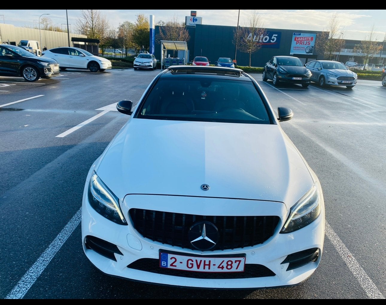 Pack Mercedes-Benz C200D AMG. Complet+option complète, Autos, Cuir, Achat, Euro 6, Entreprise