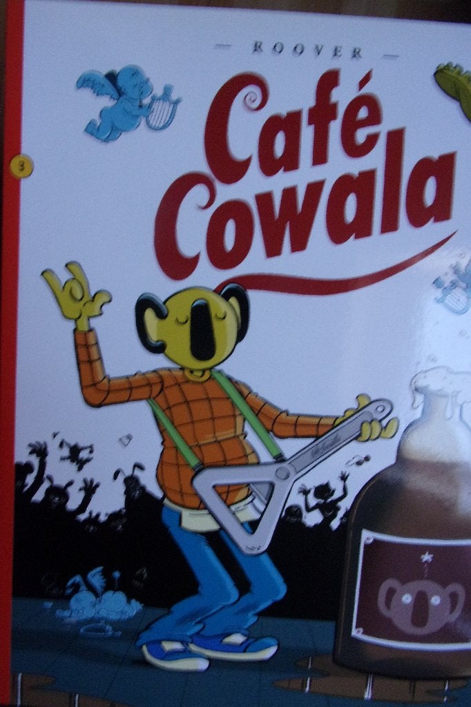 cafe cowala  :  complete reeks nr 1 tot en met 4  softcover, Ophalen of Verzenden