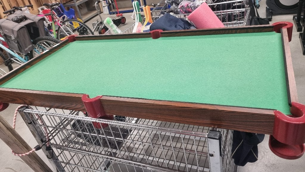 Billard américain Monneret sur table, Enlèvement, Utilisé