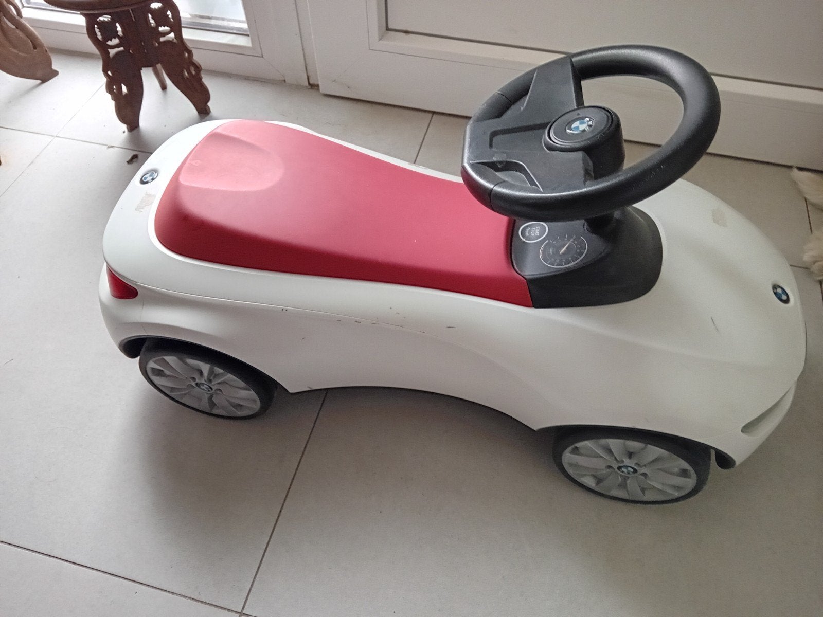 Loopauto 'BMW', Ophalen