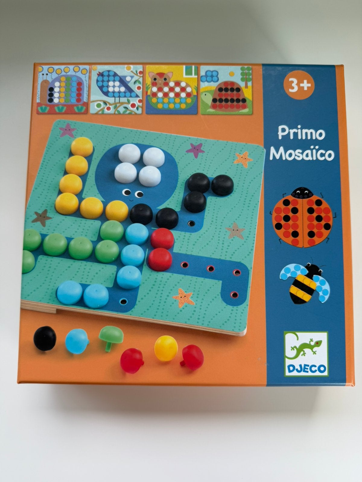 Djeco Primo Mosaïco, Ophalen, Gebruikt