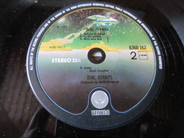 33t vinyl LP Dire Straits, Ophalen of Verzenden, Gebruikt, 12 inch, R&B en Soul