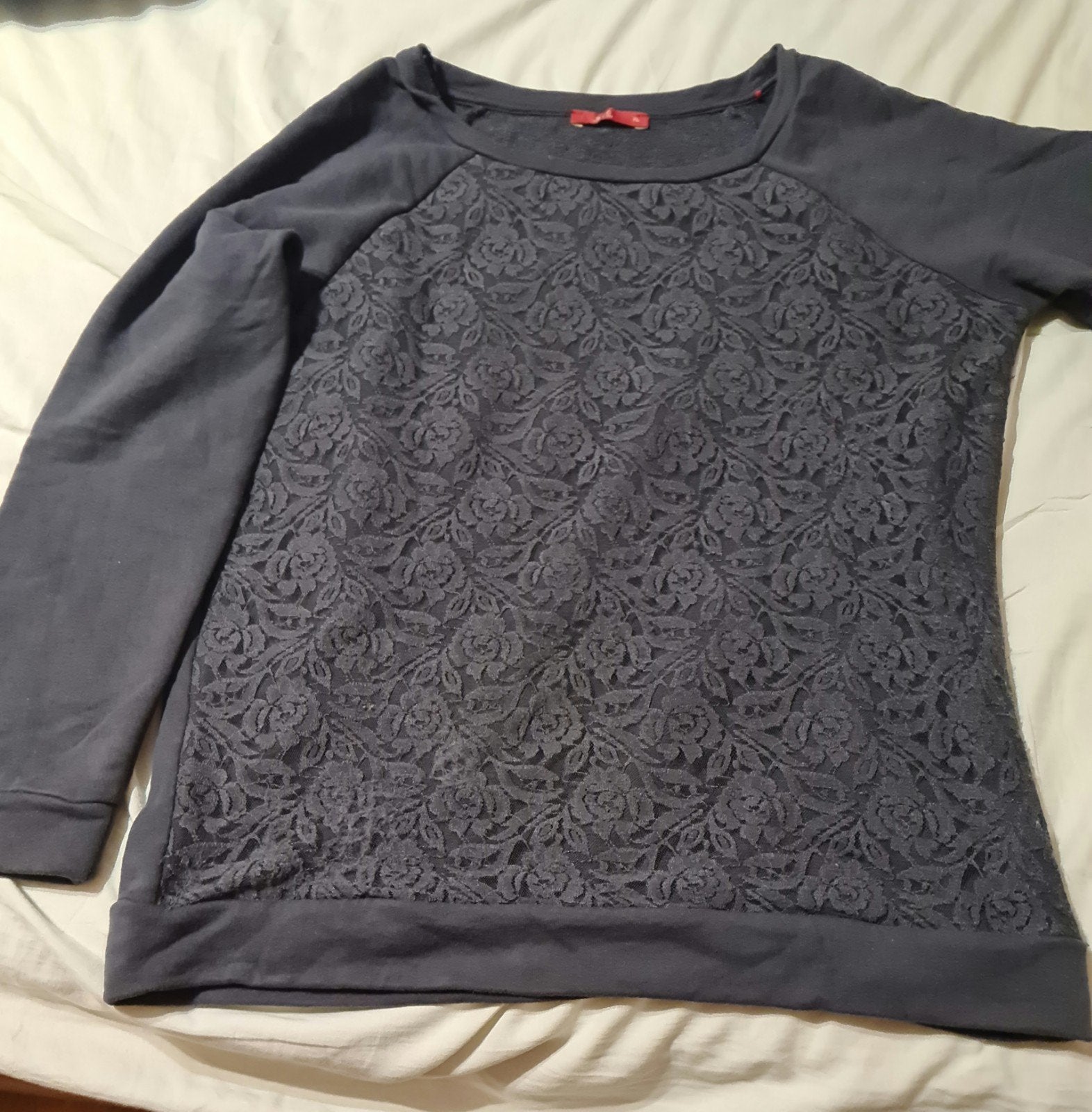 Sweater XL van edc met fantasievoorkant. donkergrijs, Ophalen of Verzenden
