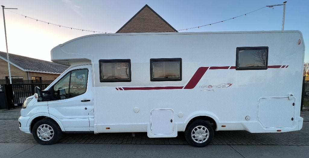 RollerTeam Kronos 265TL 2020 satelliet tv 5 persoons, Caravans en Kamperen, Overige merken, Ringverwarming, Ford, Verwarmde buitenspiegels