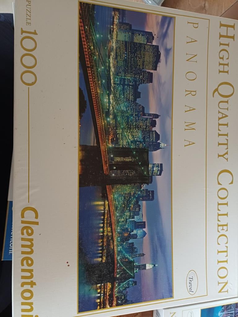 Puzzel 1000 stukken, Ophalen