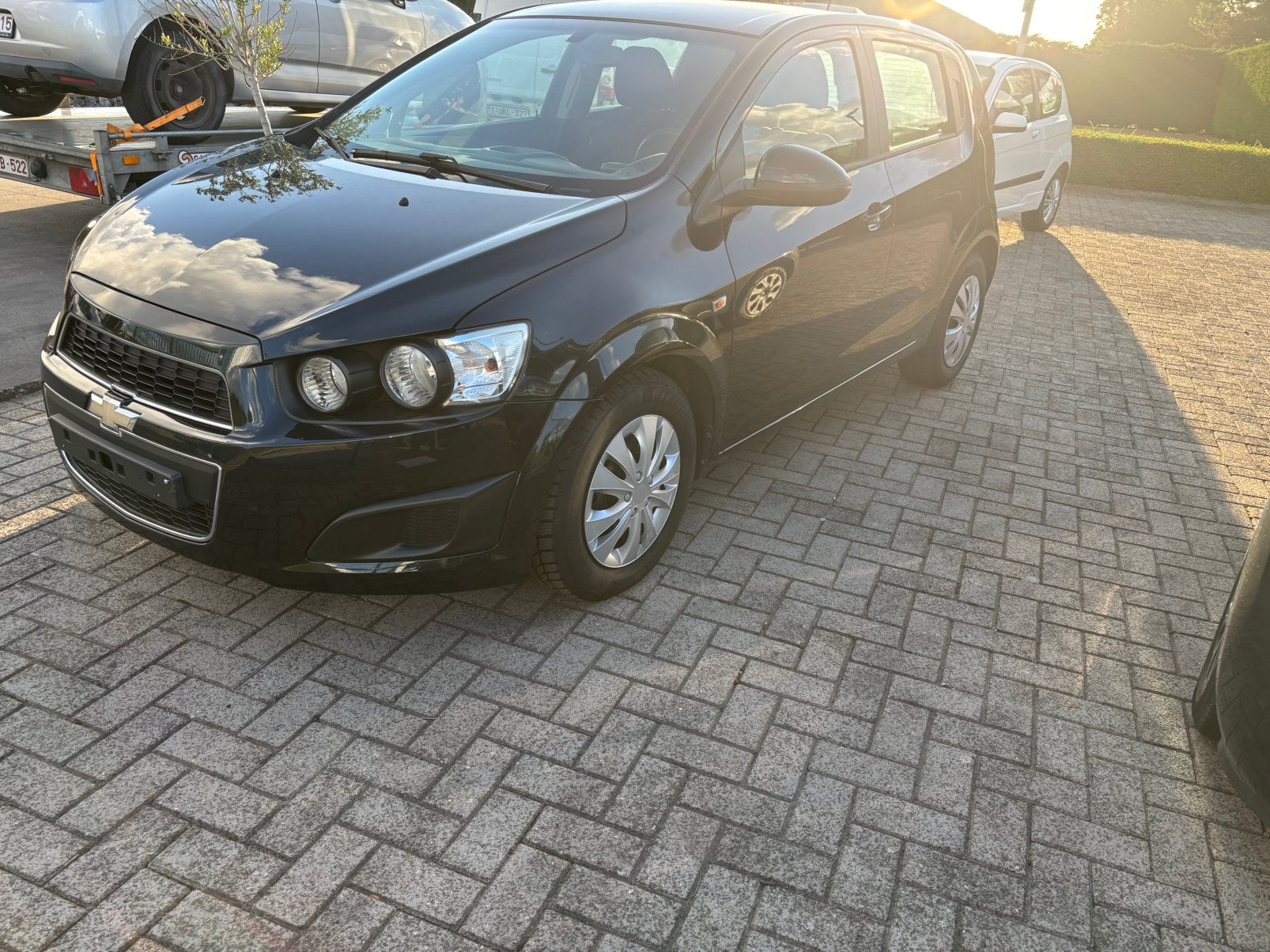 Chevrolet aveo airco, Auto's, Chevrolet, Voorwielaandrijving, Euro 5, Stof, 4 cilinders