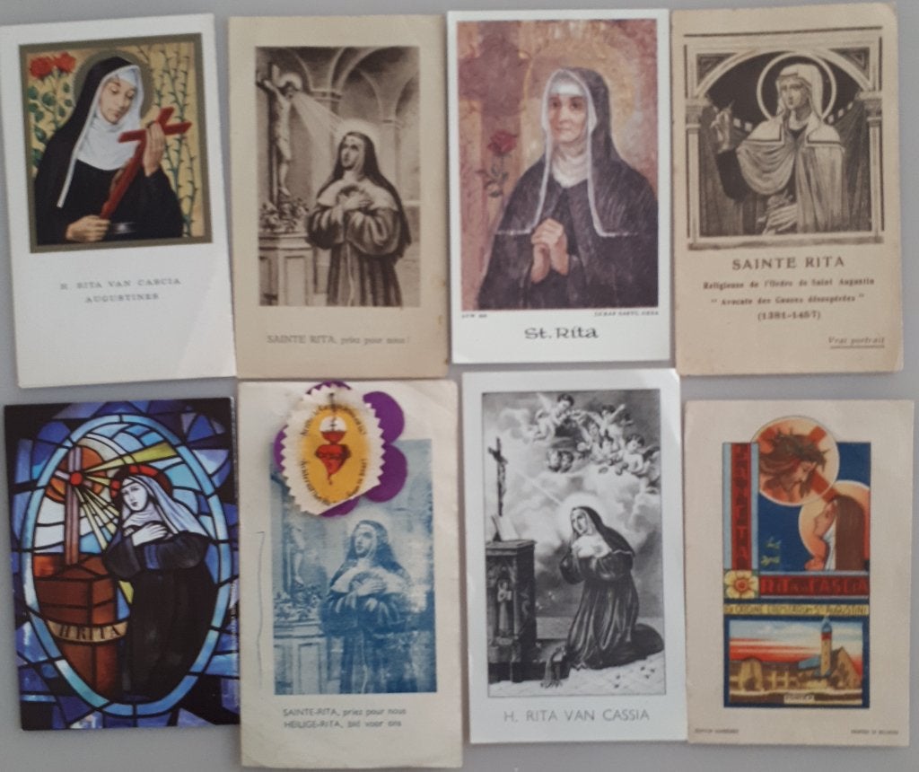 8 Bidprentjes Heilige RITA Ref.R52, Verzamelen, Bidprentjes en Rouwkaarten, Ophalen of Verzenden, Bidprentje