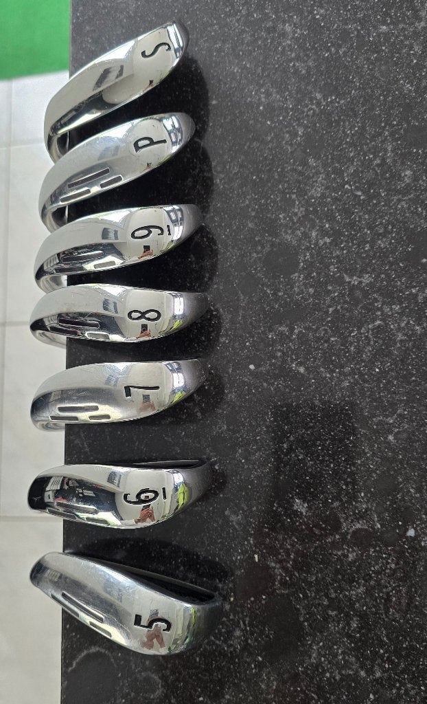 Golfclubs - set van 7 ijzers - Wilson D9 - heren FLex shafts, Ophalen, Zo goed als nieuw, Set, Overige merken