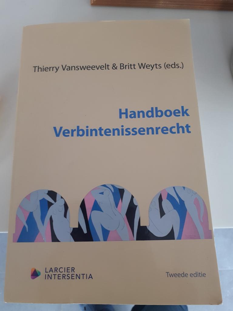 Handboek Verbintenissenrecht (tweede editie) (paperback), Ophalen of Verzenden, Thierry Vansweevelt; Britt Weyts