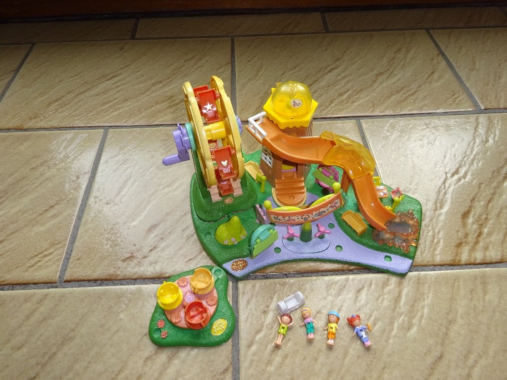 Vintage polly pocket speeltuin, Ophalen of Verzenden, Gebruikt