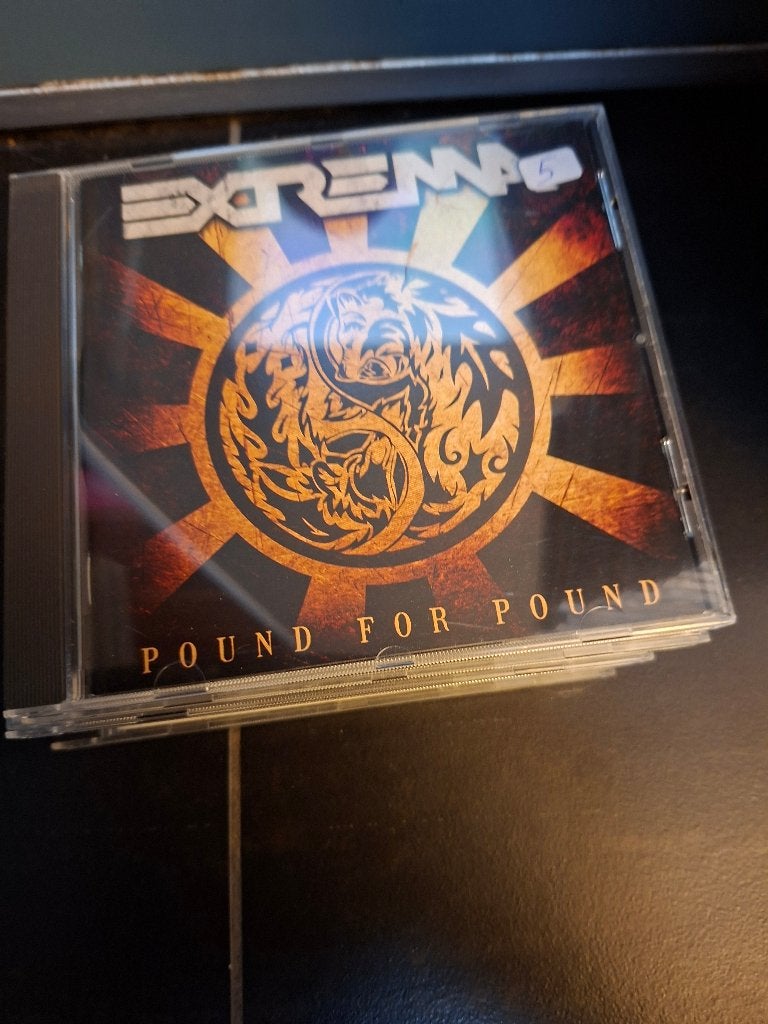 cd - extrema - pound for pound, Thrash metal, Ophalen of Verzenden, Zo goed als nieuw, Inclusief boekje