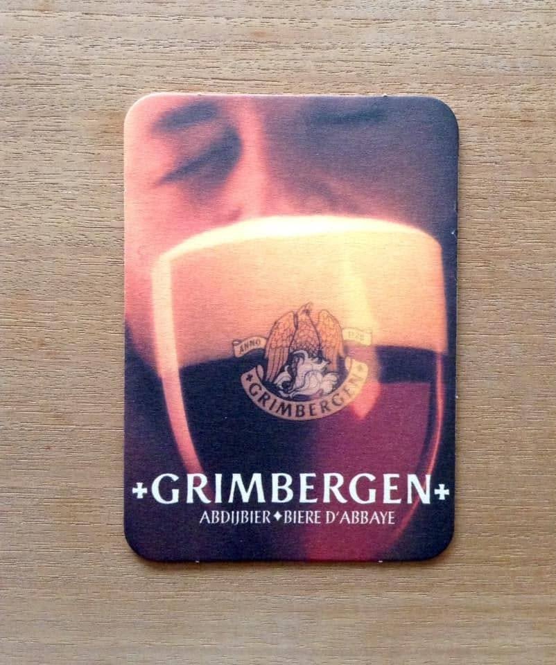 Sous verre à bière Grimbergen, Enlèvement ou Envoi, Neuf, Sous-bock