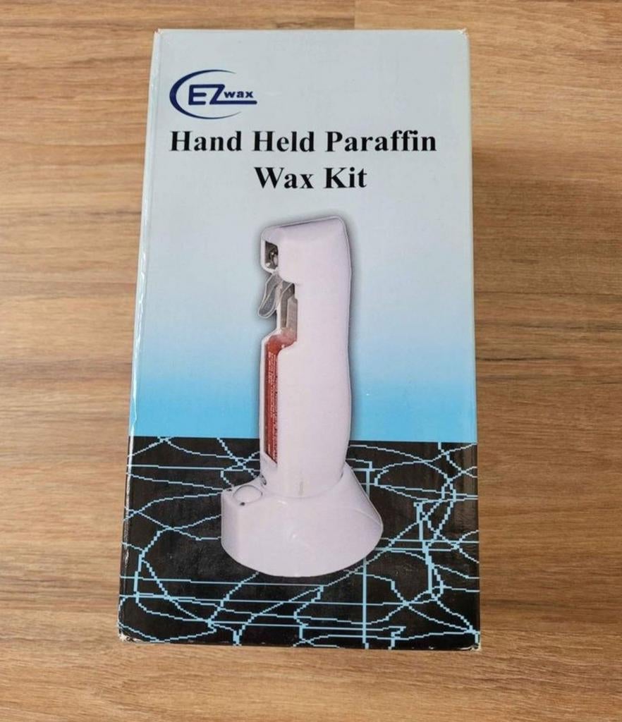 Paraffine pistool gelaat/handen/ voeten, Ophalen