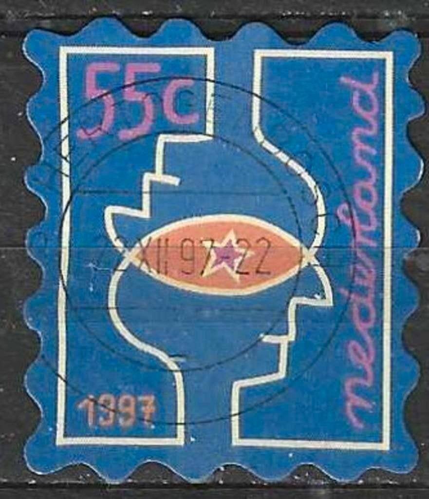 Pays-Bas 1997 - Yvert 1609 - Fêtes de fin d'année (ST), Timbres & Monnaies, Timbres | Pays-Bas, Envoi, Affranchi