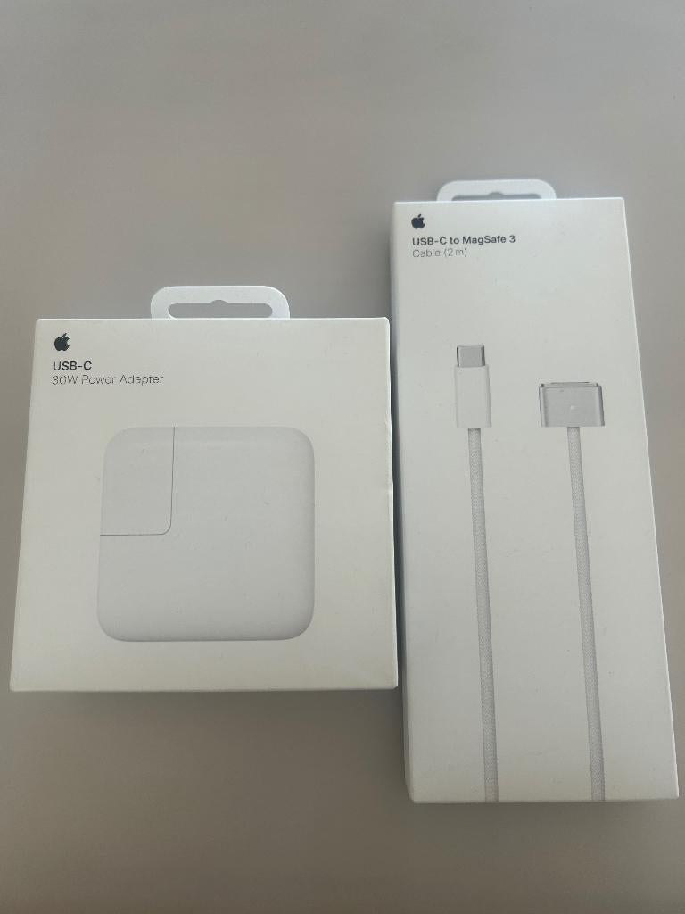 Apple power adapter + cable, Enlèvement, Neuf