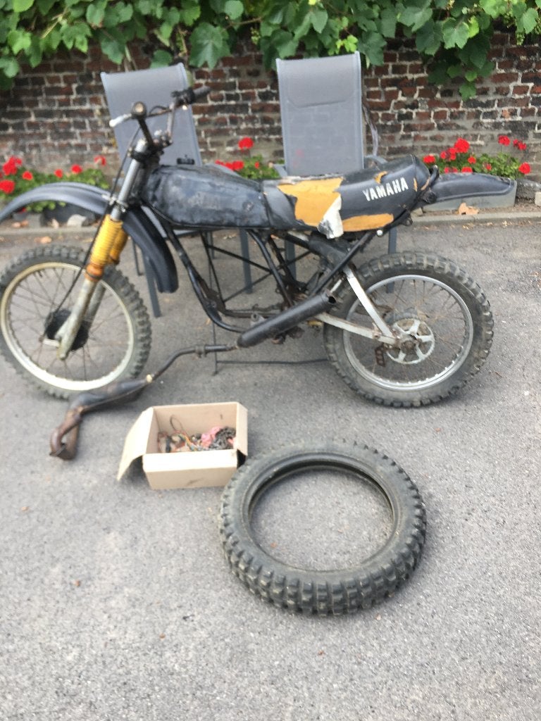 cadre yamaha DTMX, Motos, Enlèvement, Utilisé