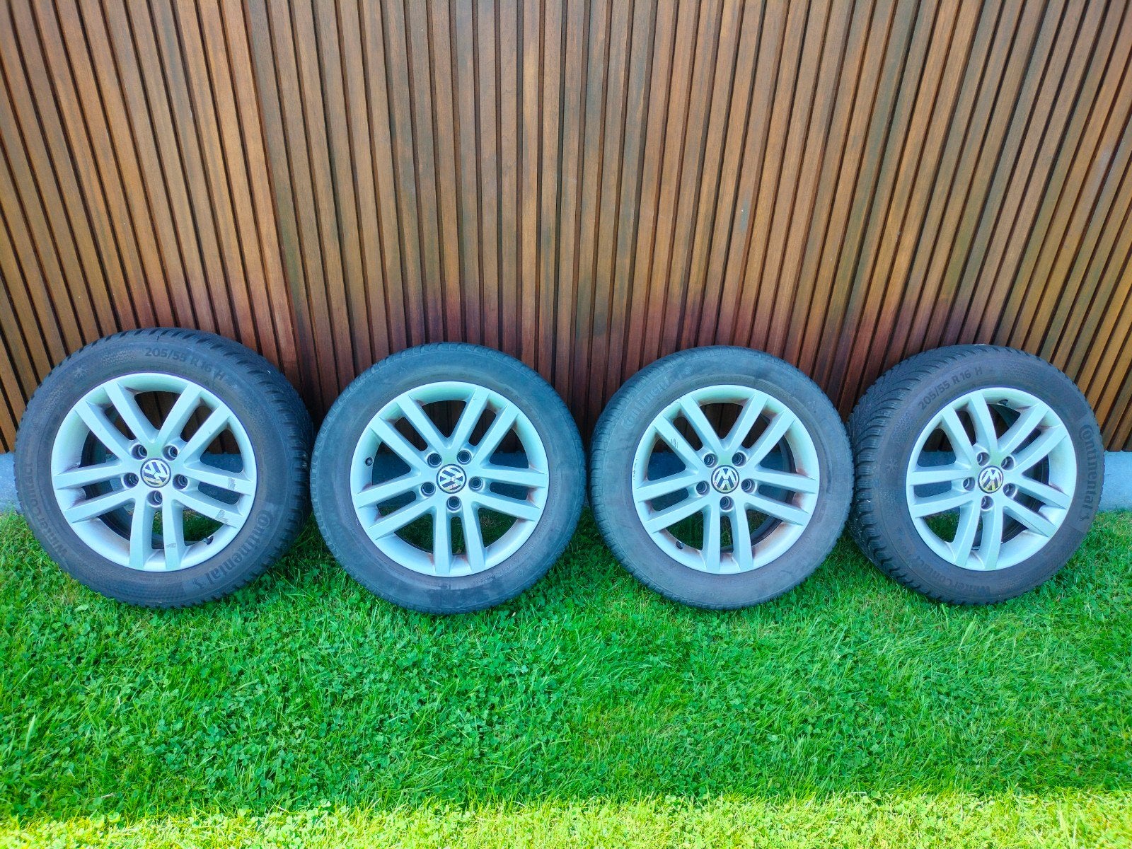 VW Golf velgen en banden, Ophalen, Gebruikt, 16 inch, Band(en)