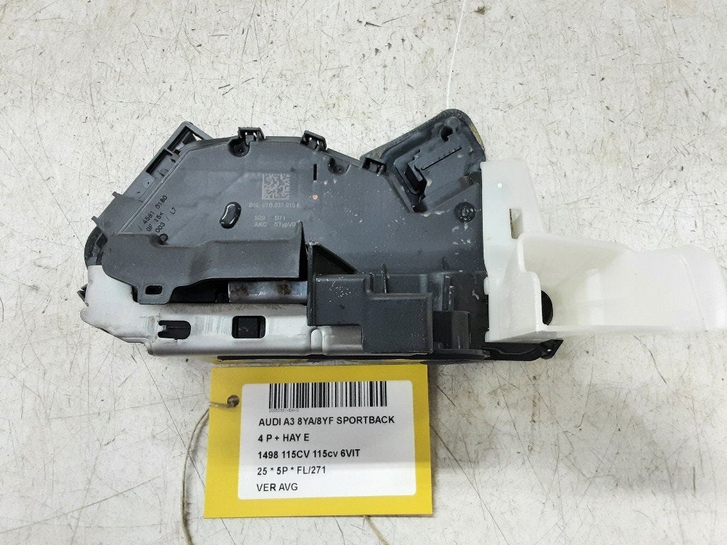 PORTIERSLOT LINKS VOOR Audi A3 Sportback (8YA) (5TB837015E), Audi, Audi AG, Gebruikt, Auto-Union-Straße  1,
85057  Ingolstadt, DE