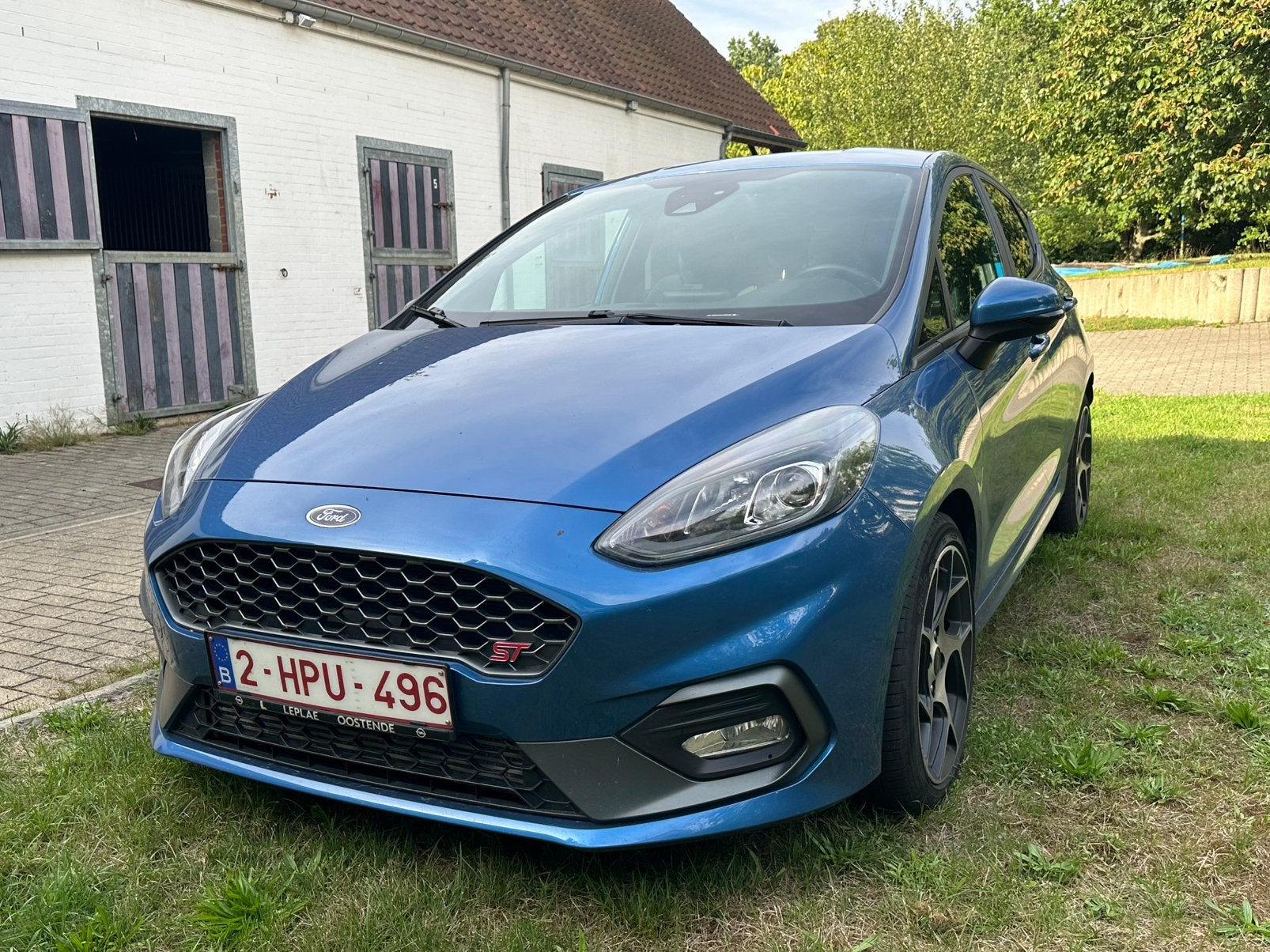 Ford Fiesta St 2021, Auto's, Ford, Stof, Euro 6, Blauw, Particulier