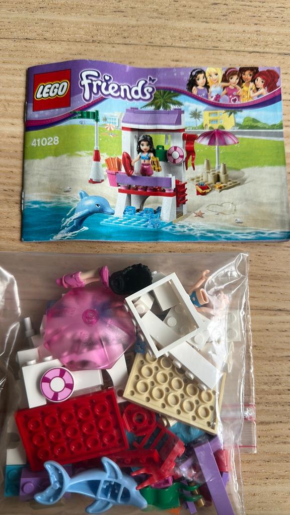 Lego Friends 41028, compleet, Kinderen en Baby's, Speelgoed | Duplo en Lego, Lego, Friends, Ophalen of Verzenden, Zo goed als nieuw