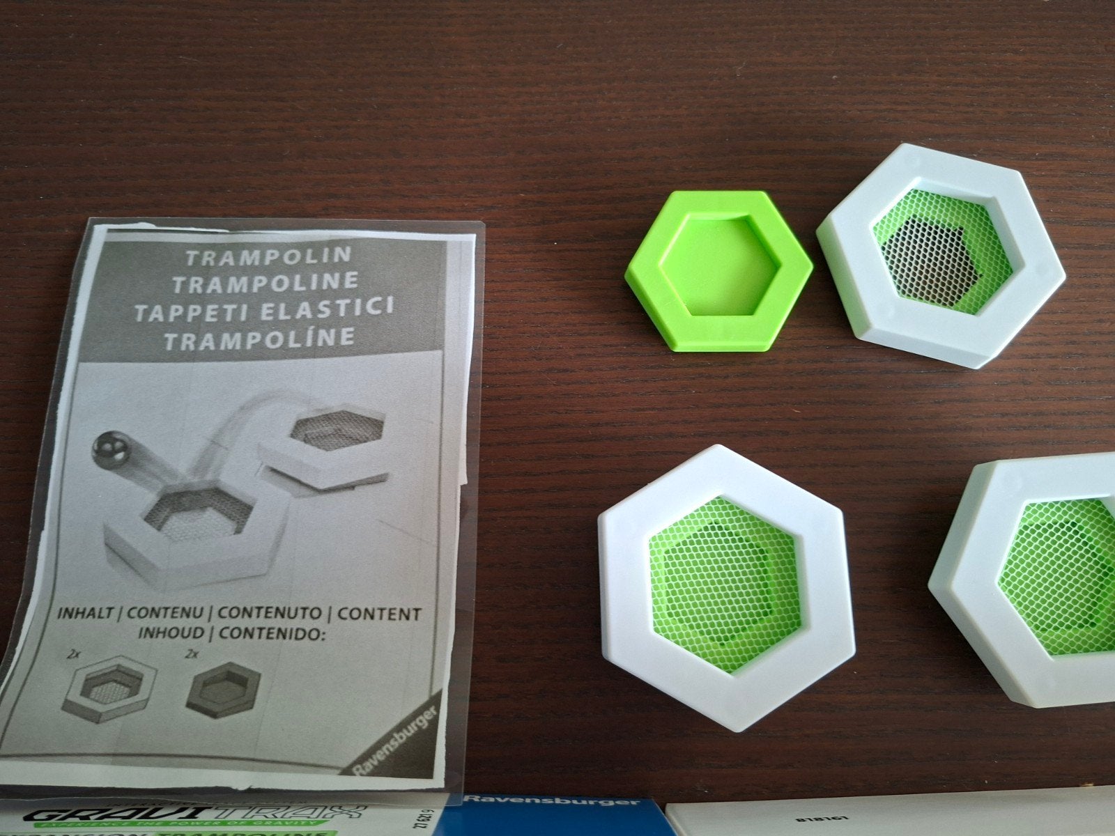 gravitrax extra set trampoline expansion, Ophalen of Verzenden, Zo goed als nieuw, Bouwen