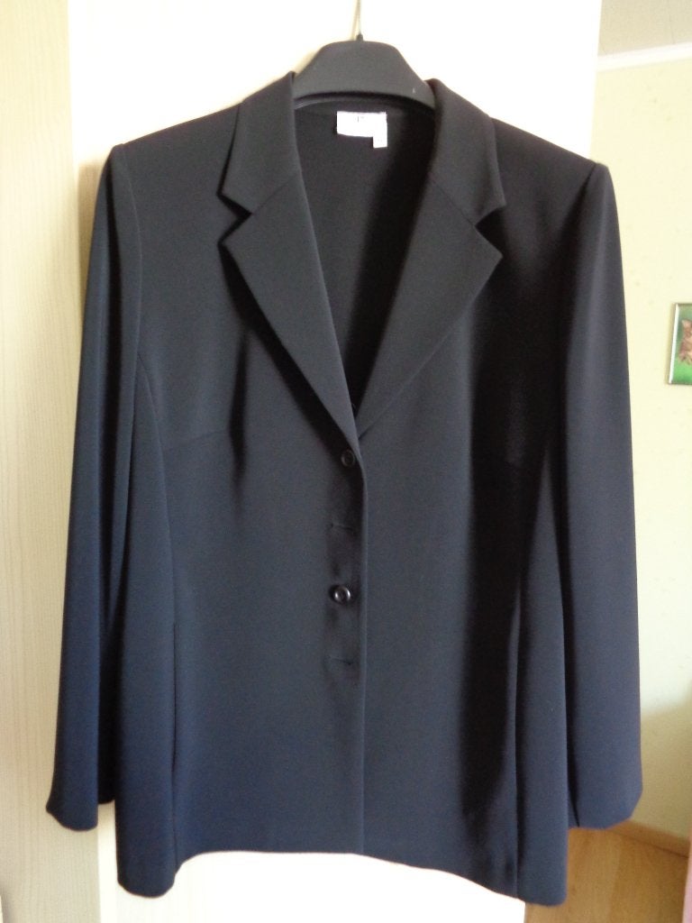 Zwart jasje Frankenwalder, Zwart, Maat 46/48 (XL) of groter, Nieuw, Jasje