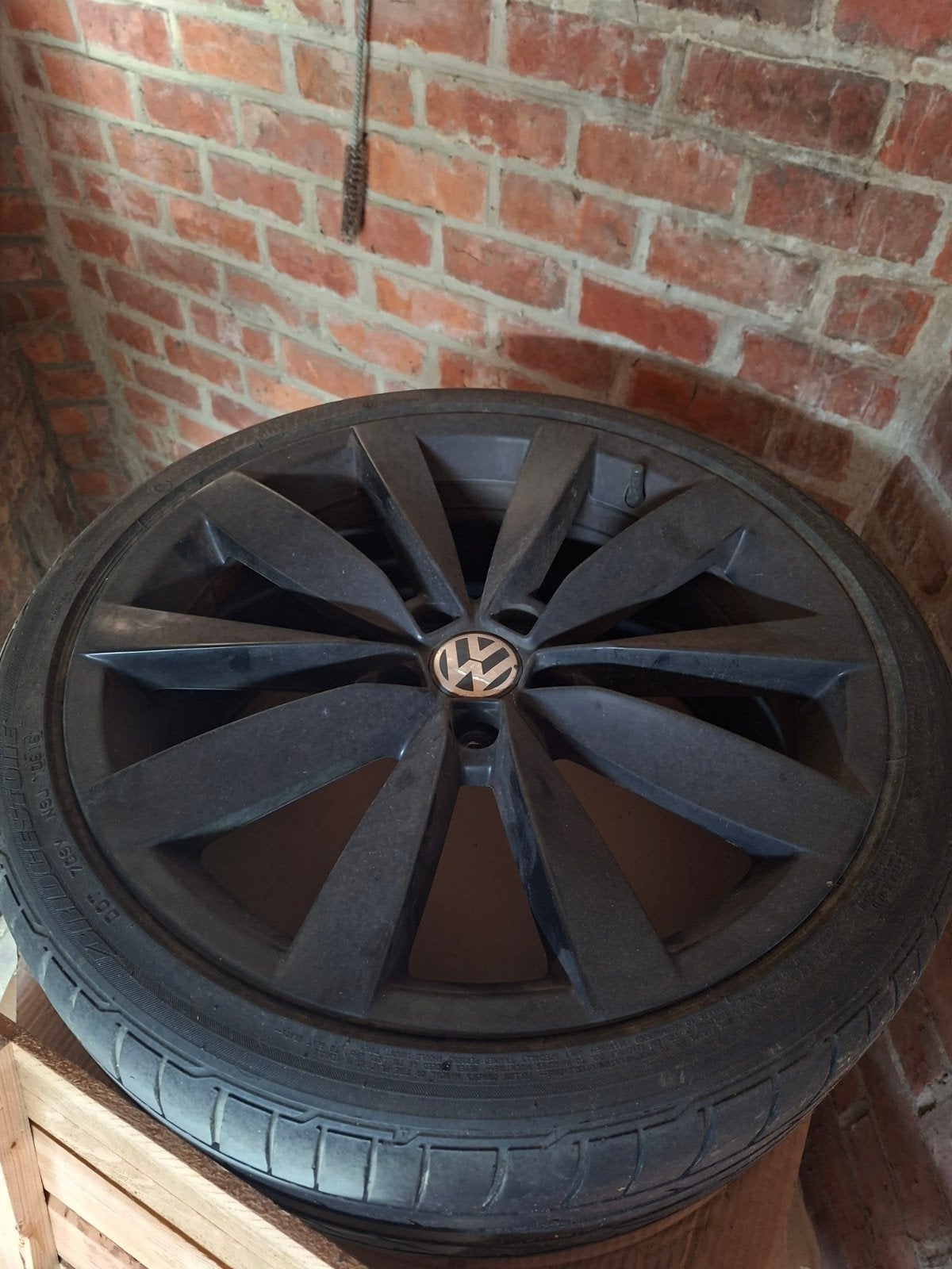 originele vw scirocco velgen 19", Autos : Pièces & Accessoires, Pneus & Jantes, Pneus et Jantes, Véhicule de tourisme, Pneus été