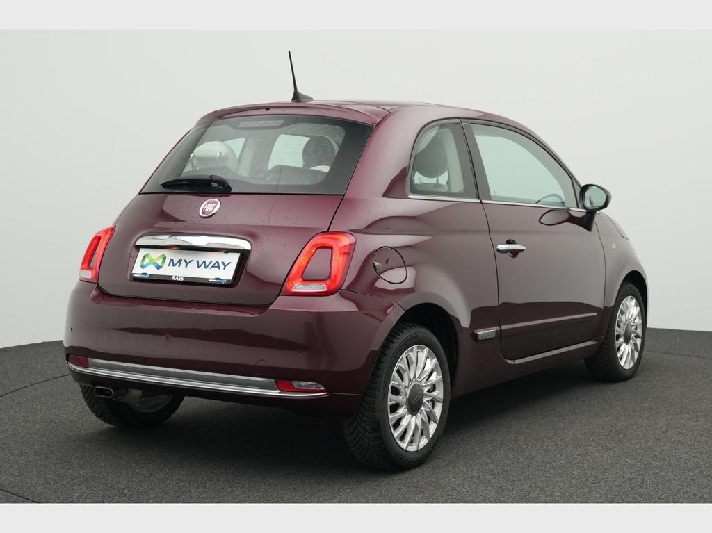 Fiat 500 500 1.2i Lounge, Auto's, Bedrijf, Handgeschakeld, Zilver of Grijs, Stadsauto