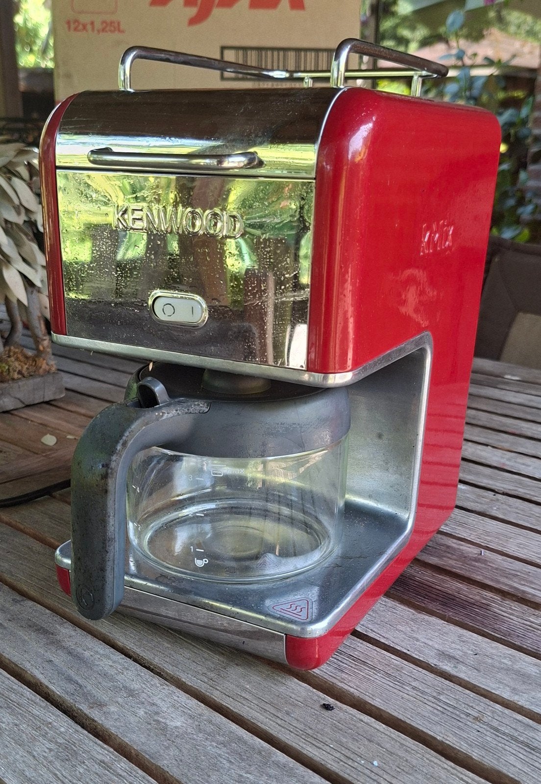 Kenwood koffiemachine, Ophalen, Koffiemachine