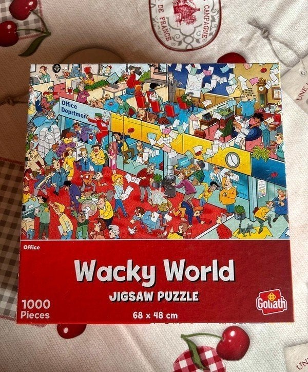 Puzzle 1000 pièces : Wacky World : Office, Enlèvement, 500 à 1500 pièces, Neuf, Puzzle