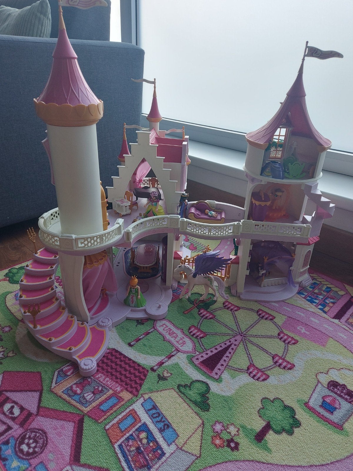 Playmobil groot prinsessenkasteel met extra´s, Kinderen en Baby's, Ophalen, Zo goed als nieuw