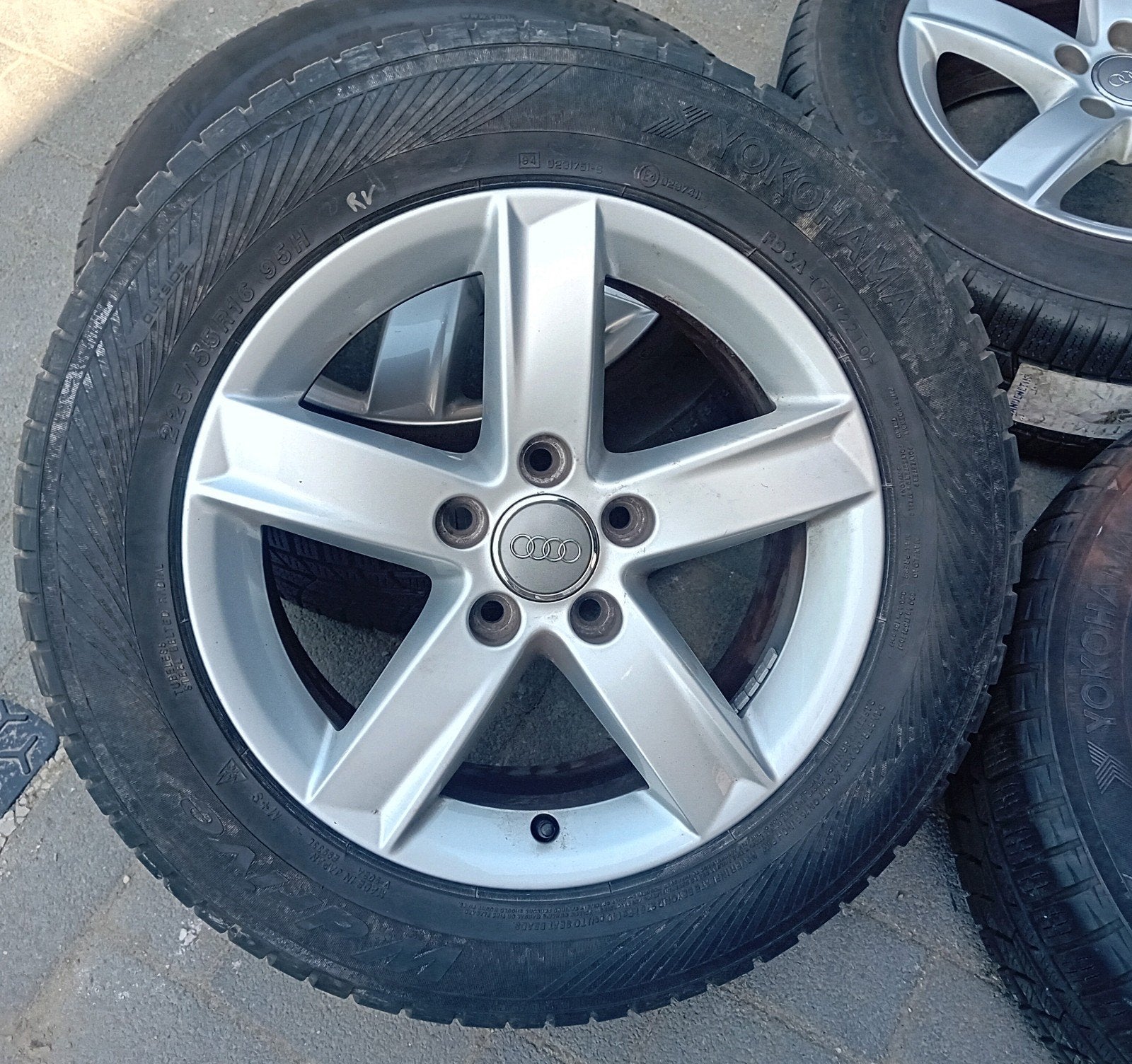 Winterbanden velgen Audi A4 B8 5X112 (-bwj 15)16inch 5mm ❄️, Auto-onderdelen, Ophalen, Gebruikt, Audi