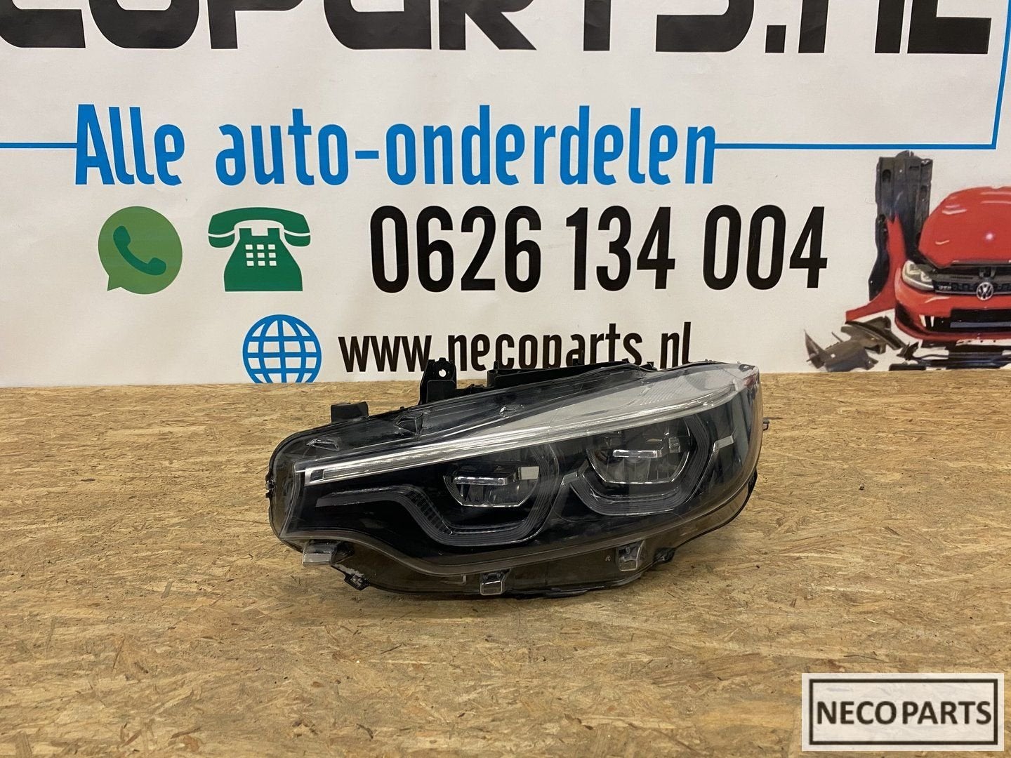 Bmw F32 F33 F36 F82 M4 lci adaptieve led koplamp links, Gebruikt, -, Voor, -