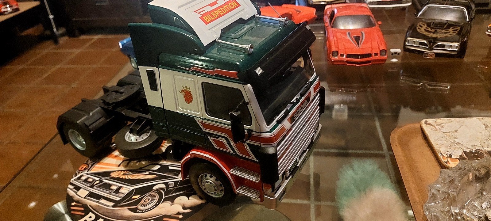 Scania 143 nieuw met ovp  1/18, Enlèvement ou Envoi, Voiture