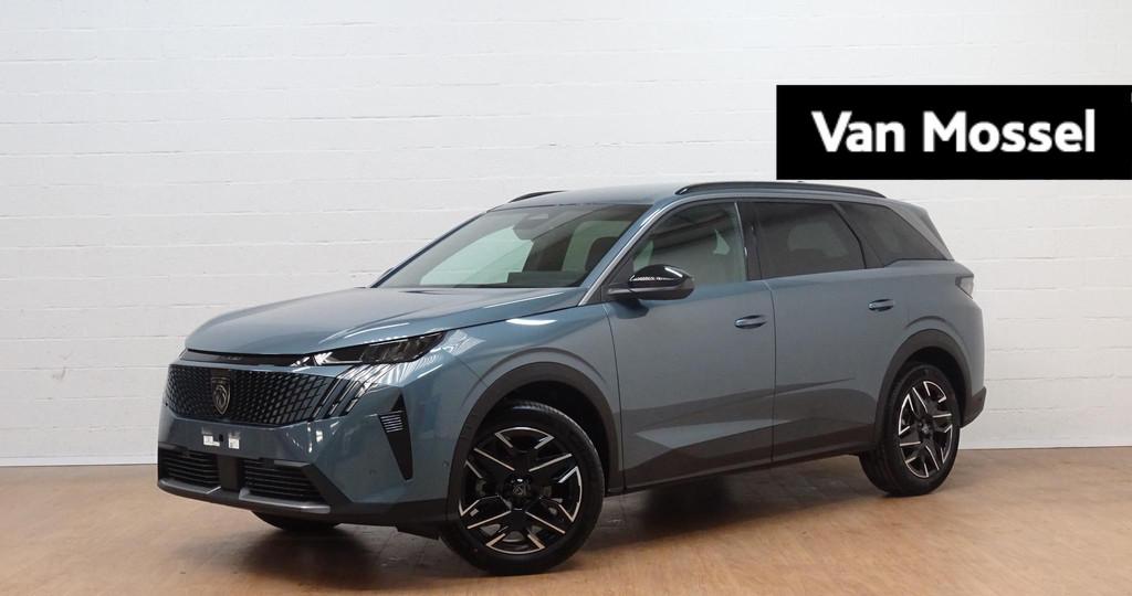 Peugeot 5008 1.2 HYBRID 145 e-DSC6 Allure 7 SEATS, Auto's, Stof, Gebruikt, 1700 kg, Blauw